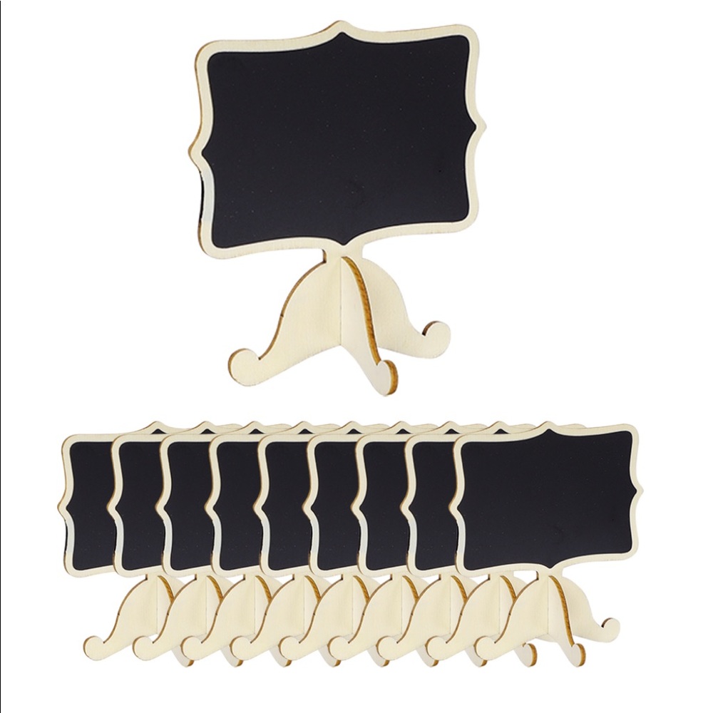 New Mini Wooden Chalkboard Signs